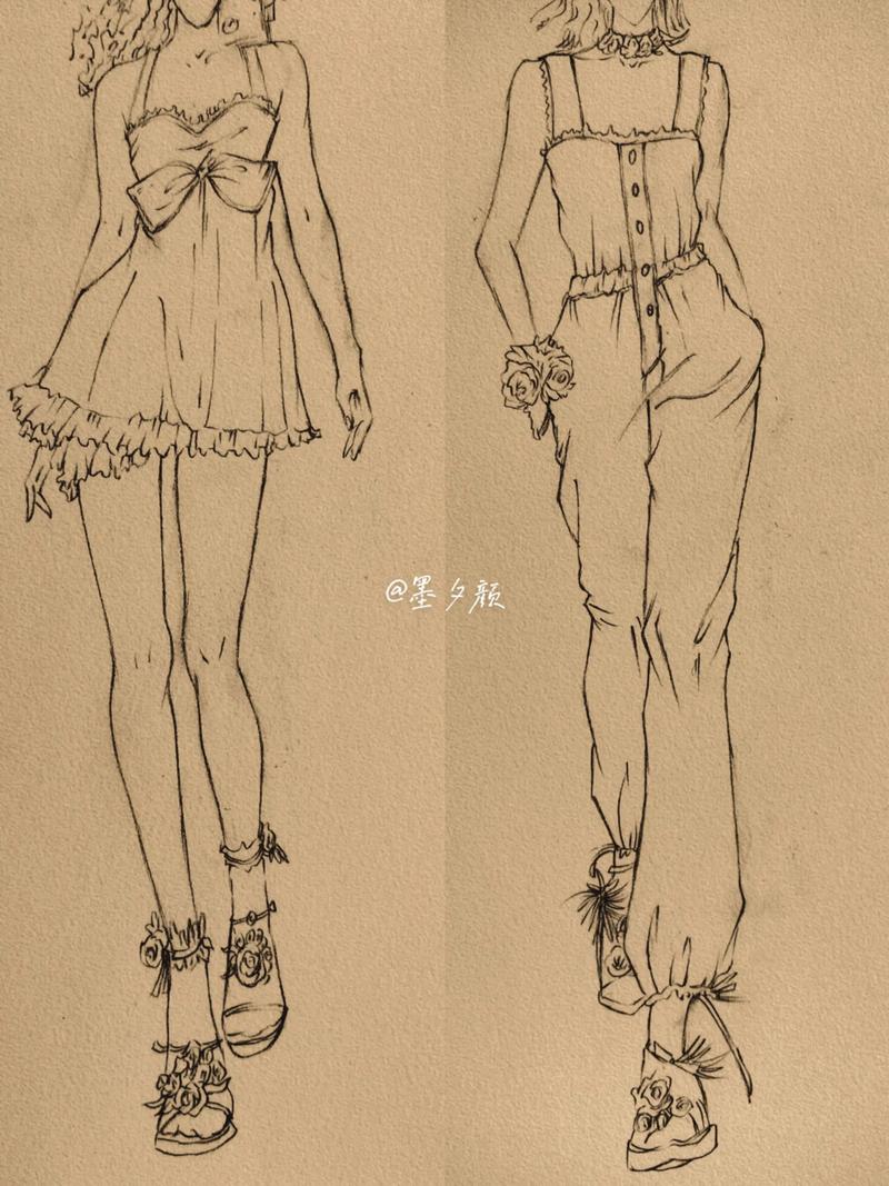 线条之美 服装设计秀场背后的艺术密码
